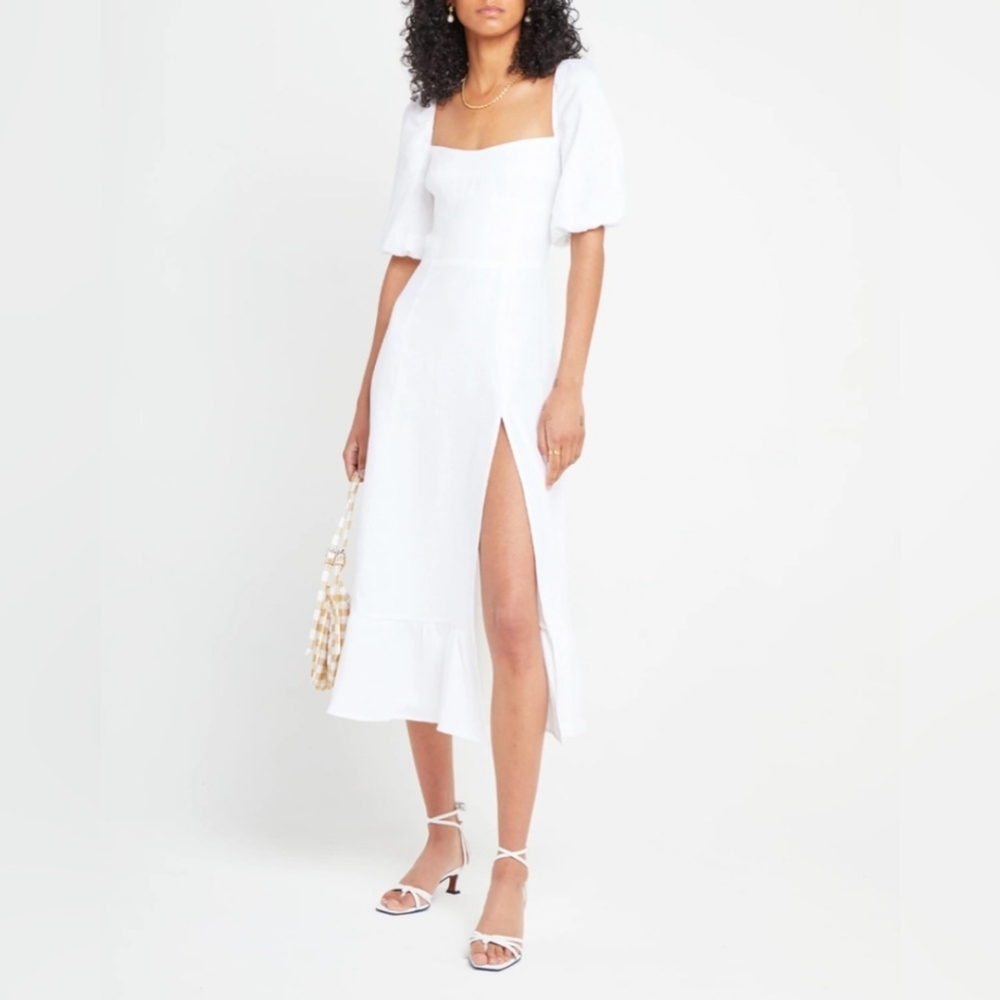 Anthropologie  o.p.t Linen Cotton Dress